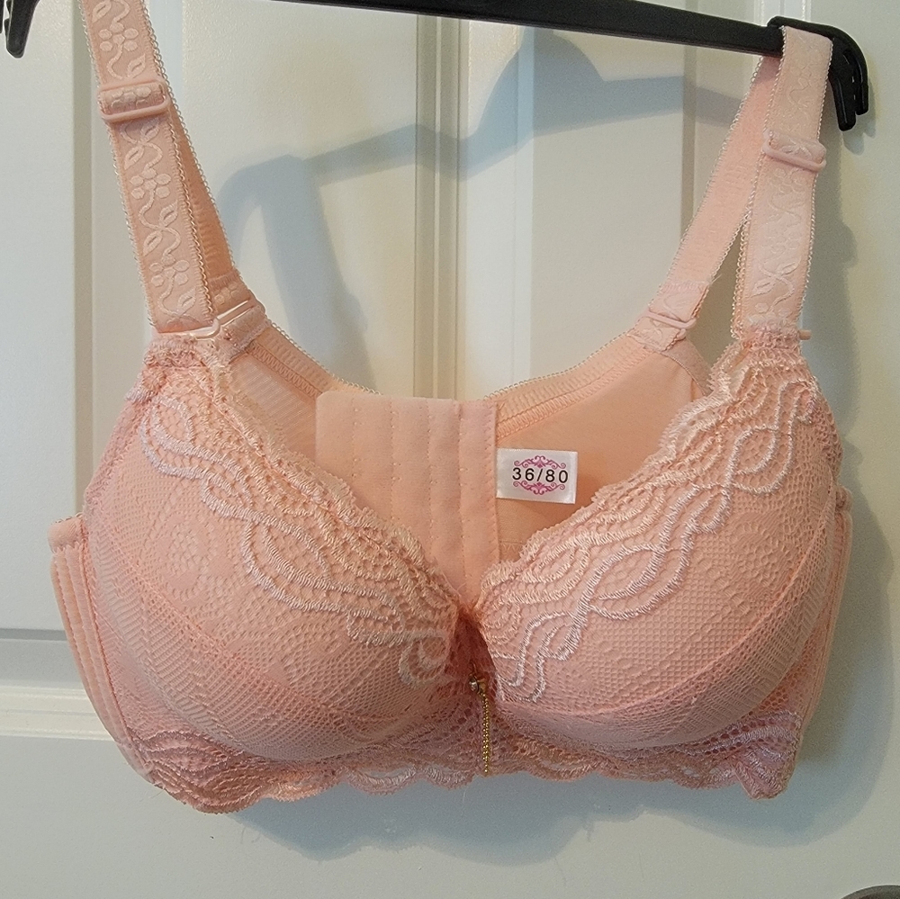 Pink size 36 Push-up bra